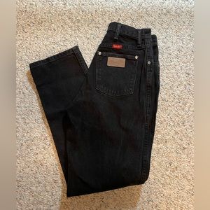 Vintage Black Wranglers. Sz. 9/10